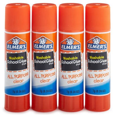 pegamento escolar hermes|Elmer's All Purpose School Glue Sticks, Washable, 7 Grams, 60 .